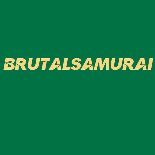 Logo da BRUTALSAMURAI